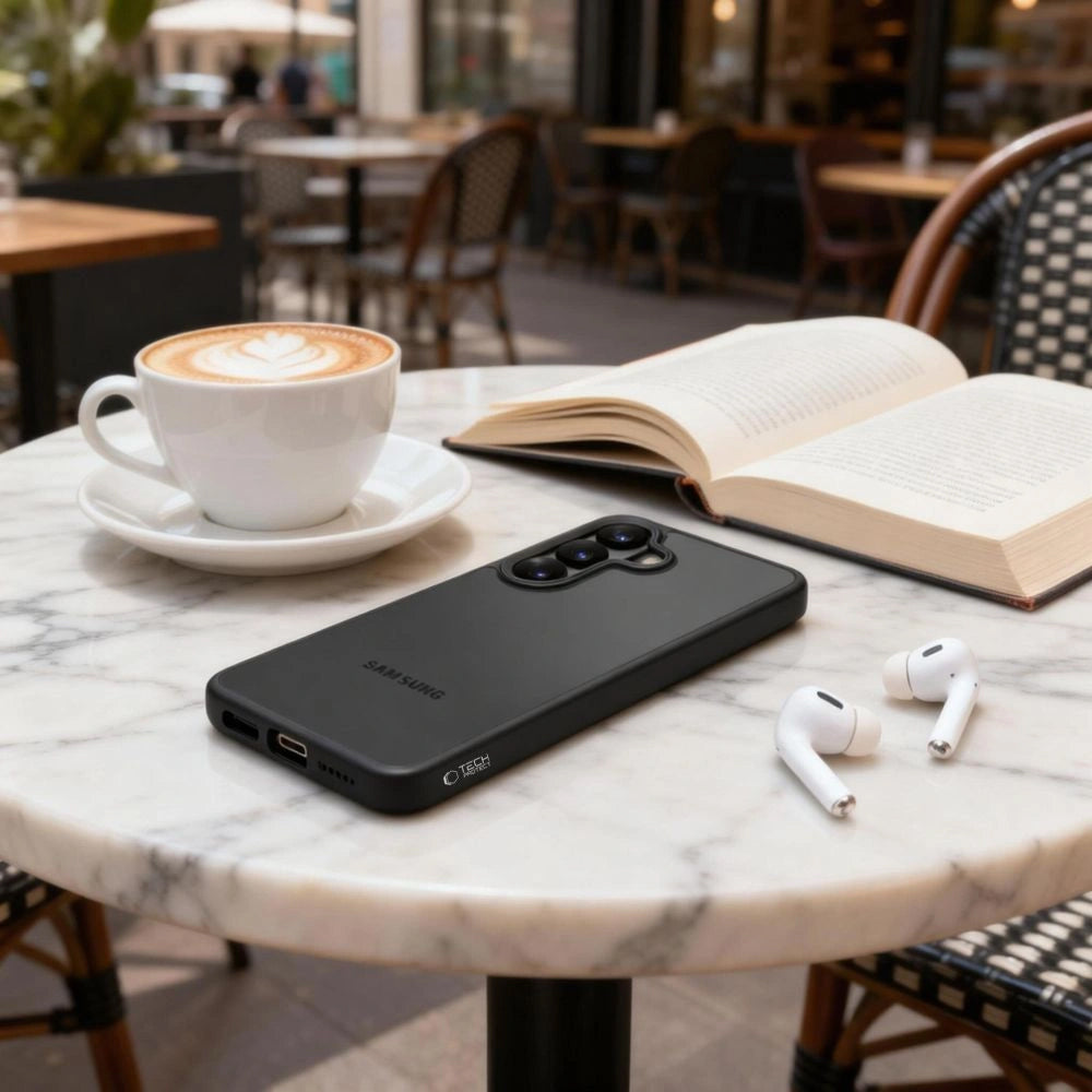 Deksel til Samsung Galaxy A57 5G, Tech-Protect, Magmat, Matt svart