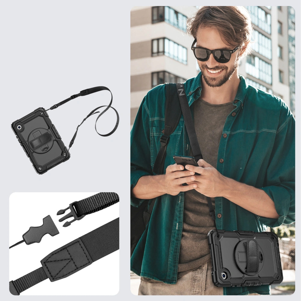 Deksel for Samsung Galaxy Tab A11 / Tab A9, Tech-Protect, Solid, Svart