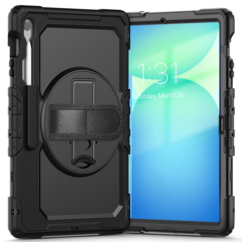 Deksel for Samsung Galaxy Tab S10 FE+, Tech-Protect, Solid, Svart