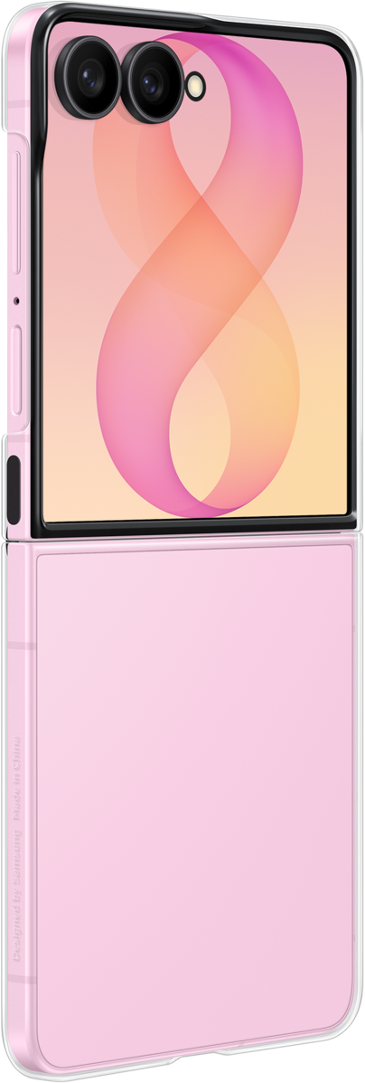 Deksel til Samsung Galaxy Z Flip8 F776, Klar deksel, Transparent EF-QF776CTEGWW