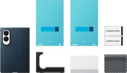 Deksel for Samsung Galaxy Z Fold8 F971, Carbon Magnet Case, Marineblå EF-KF971SNEGWW
