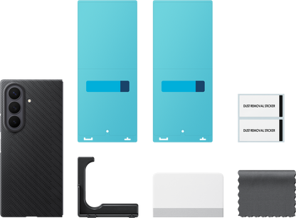 Deksel for Samsung Galaxy Z Fold8 Ultra F976, Carbon Magnet Case, Svart EF-KF976SBEGWW