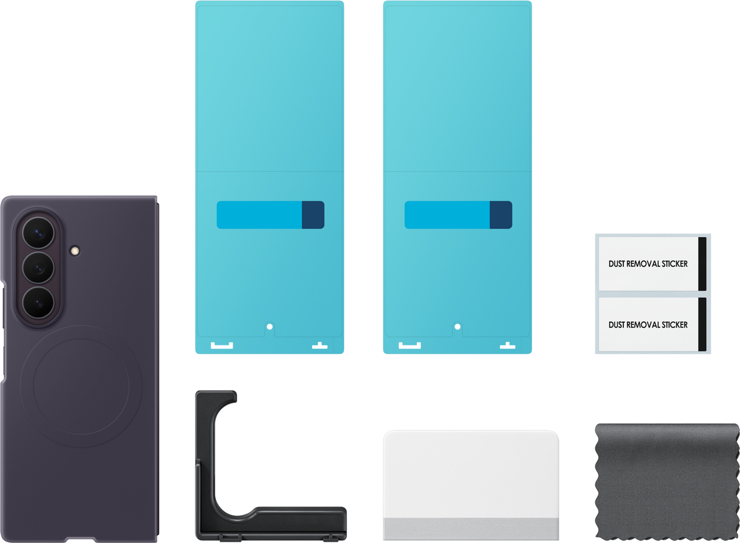 Deksel for Samsung Galaxy Z Fold8 Ultra F976, Silicone Magnet Case, Lilla EF-EF976CVEGWW