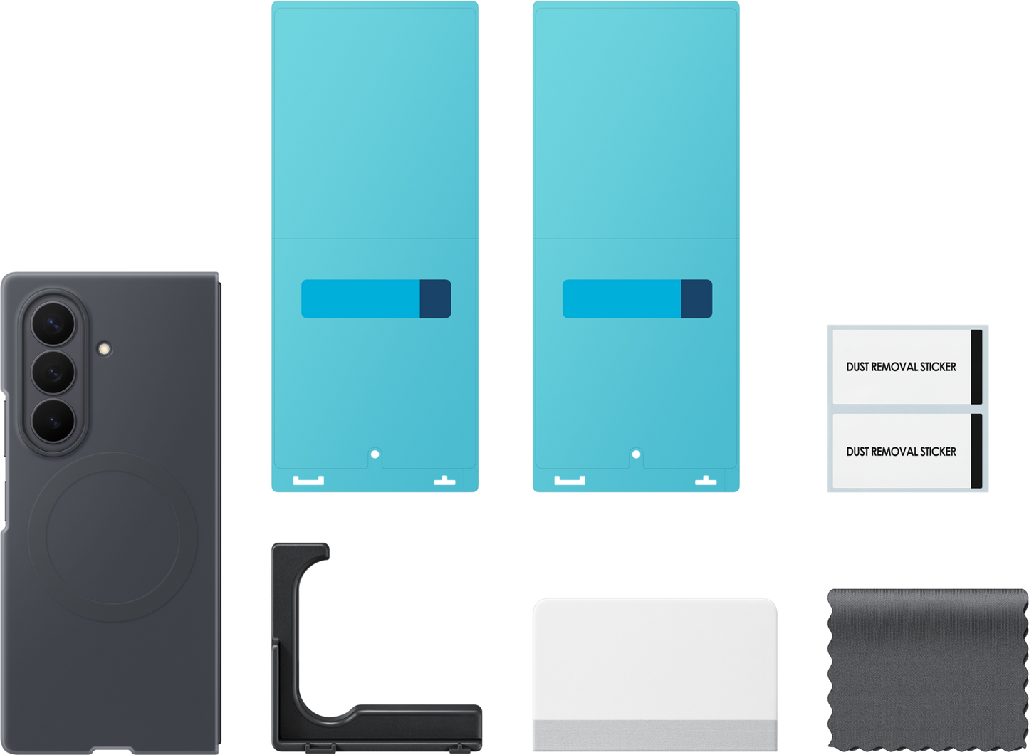 Deksel til Samsung Galaxy Z Fold8 Ultra F976, Silicone Magnet Case, Svart EF-EF976CBEGWW