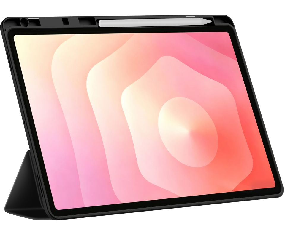 Deksel for Samsung Galaxy Tab S12 Plus, Tech-Protect, SC PEN, Svart