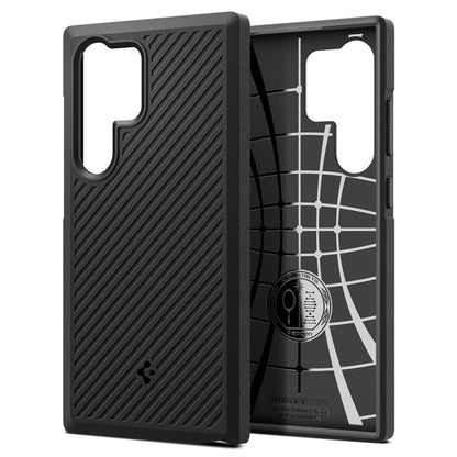 Etui til Samsung Galaxy S24 Ultra S928, Spigen, Core Armour, Svart 