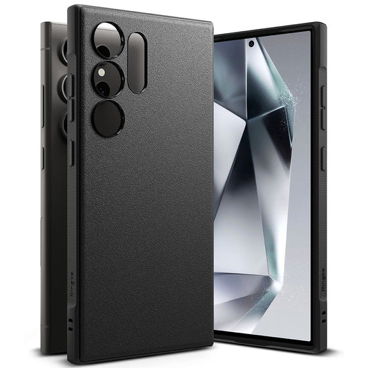 Deksel for Samsung Galaxy S24 Ultra S928, Ringke, Onyx, Svart