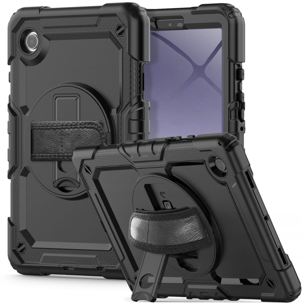 Deksel for Samsung Galaxy Tab A11 / Tab A9, Tech-Protect, Solid360, Svart