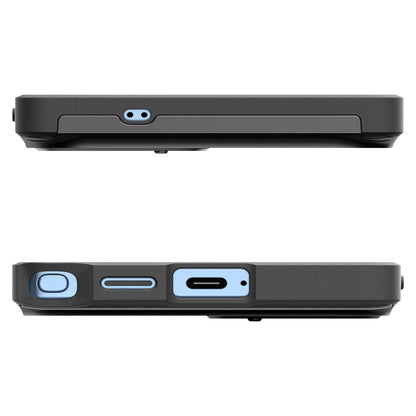 Deksel for Samsung Galaxy S25 Ultra S938, Spigen, OPTIK ARMOR, Svart ACS08969