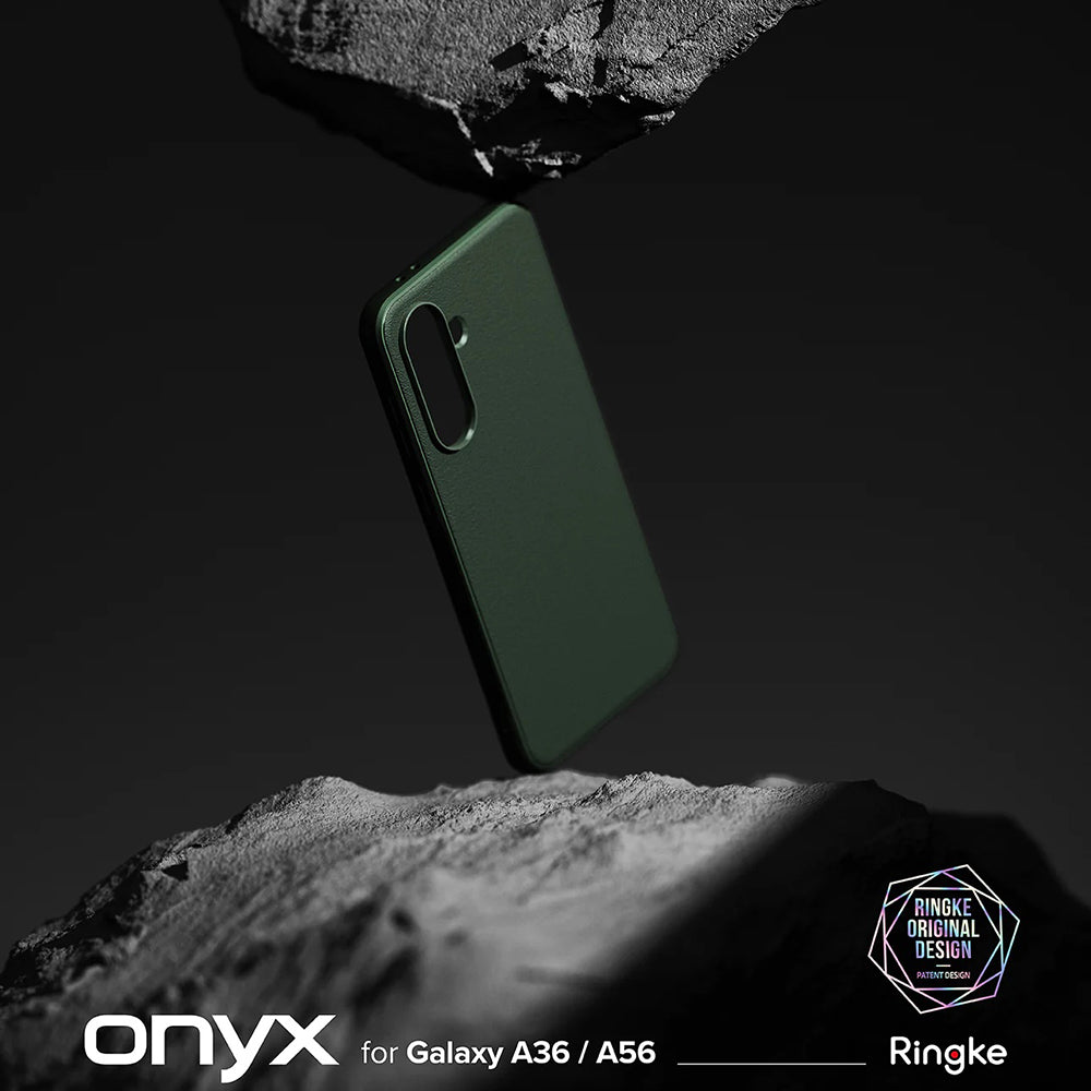 Deksel for Samsung Galaxy A56 A566 / A36 A366, Ringke, Onyx, Grønn