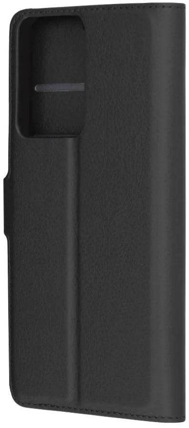 Deksel for Samsung Galaxy A56 A566, Techsuit, Leather Folio, Svart