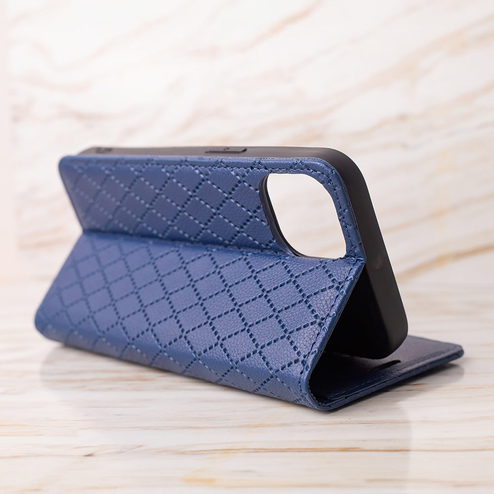 Deksel til Samsung Galaxy A56 A566, OEM, Smart Caro, Marineblå
