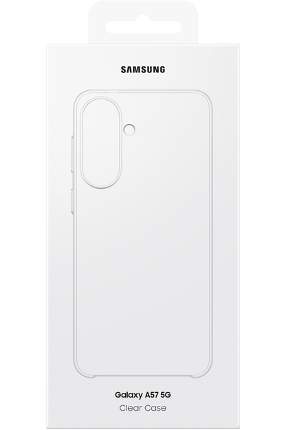 Deksel for Samsung Galaxy A57 5G, Clear Case, Transparent EF-QA576CTEGWW