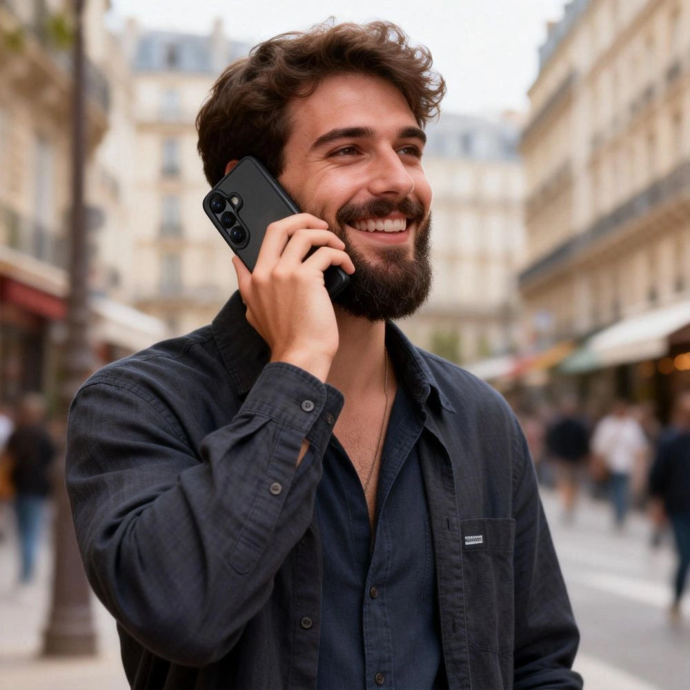 Deksel til Samsung Galaxy A57 5G, Tech-Protect, Magmat, Matt svart