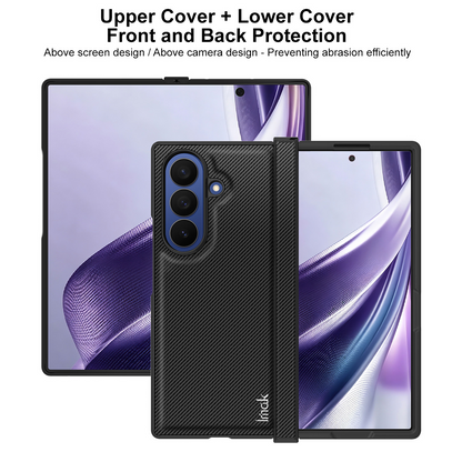 Deksel for Samsung Galaxy Z Fold8 Ultra F976, Imak, Karbon, Svart