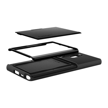 Deksel for Samsung Galaxy S25 Ultra S938, Spigen, Slim Armor CS, Svart ACS08967