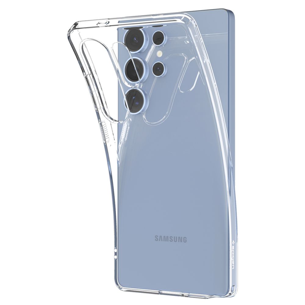 Deksel for Samsung Galaxy S25 Ultra S938, Spigen, Liquid Crystal, Gjennomsiktig ACS08948