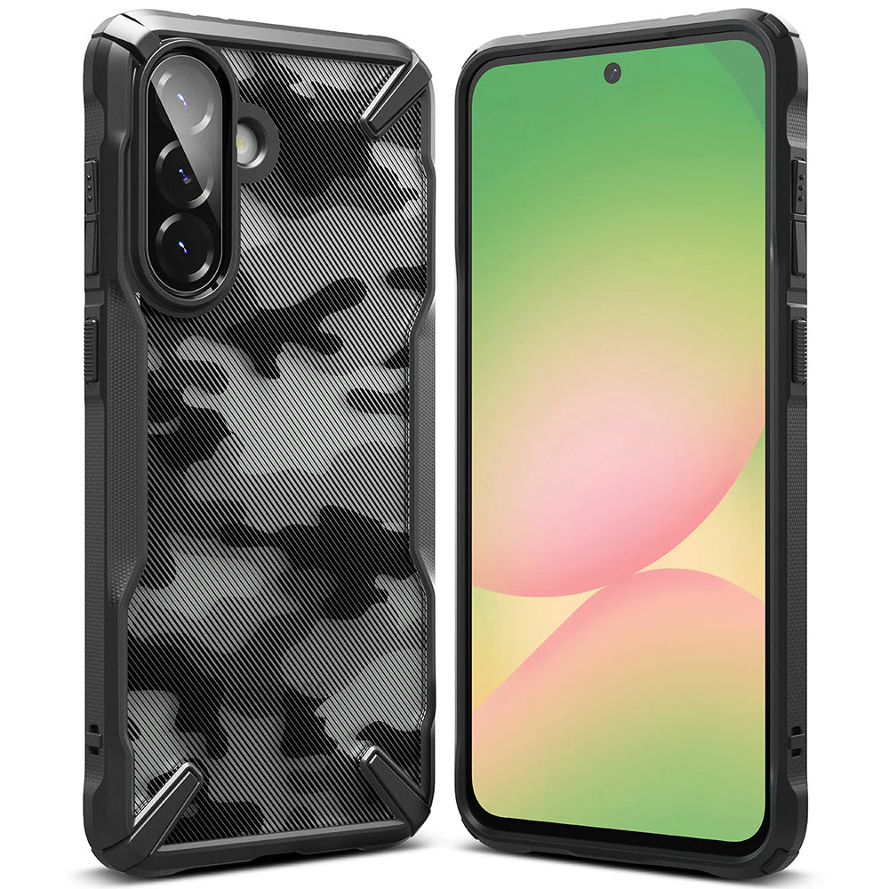 Deksel for Samsung Galaxy A56 A566 / A36 A366, Ringke, Fusion X Camo, Svart
