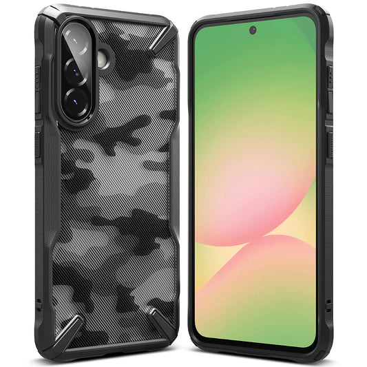 Deksel for Samsung Galaxy A56 A566 / A36 A366, Ringke, Fusion X Camo, Svart