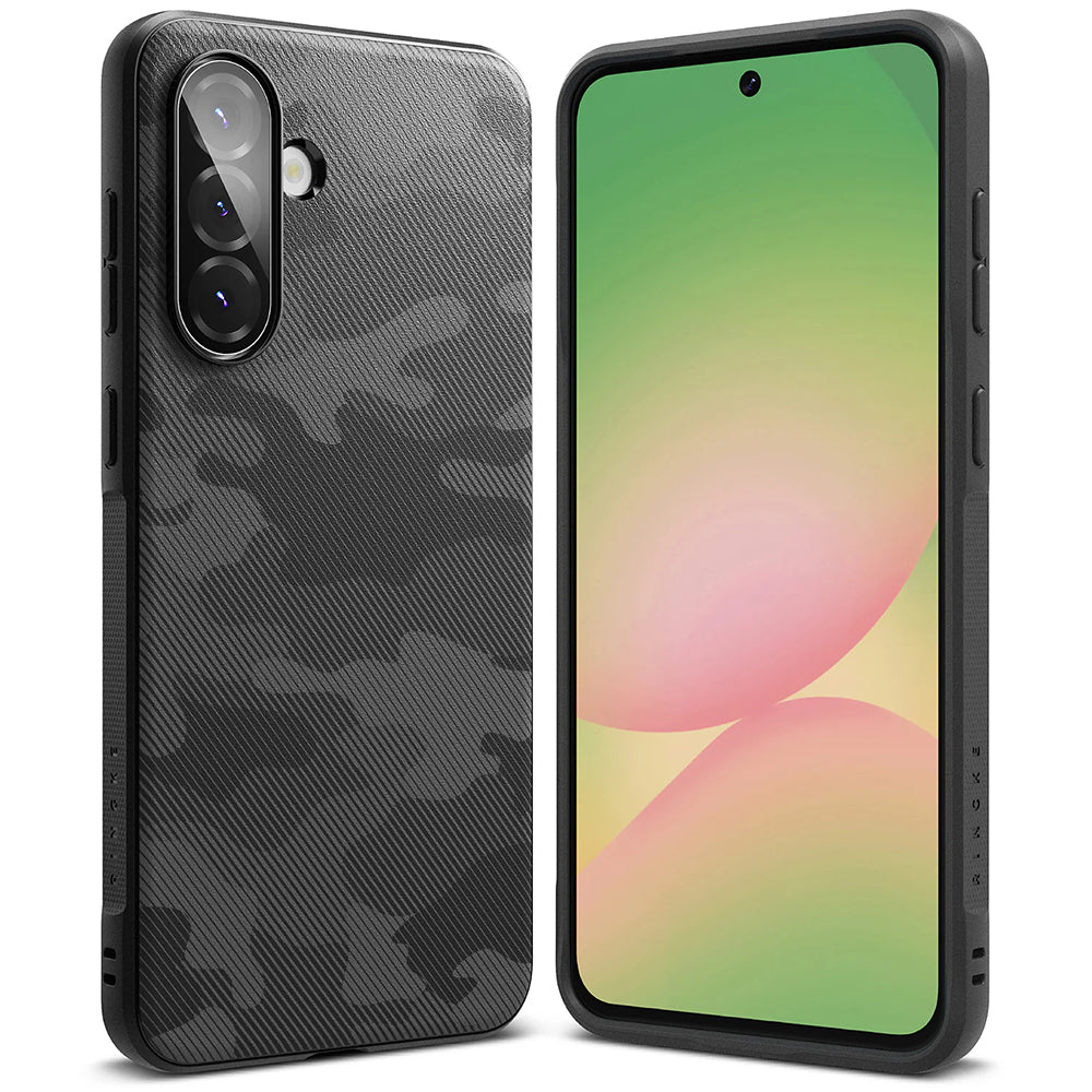 Deksel for Samsung Galaxy A56 A566 / A36 A366, Ringke, Onyx Camo, Svart