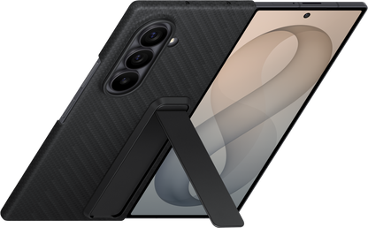 Deksel for Samsung Galaxy Z Fold8 Ultra F976, Carbon Standing, Svart EF-XF976SBEGWW
