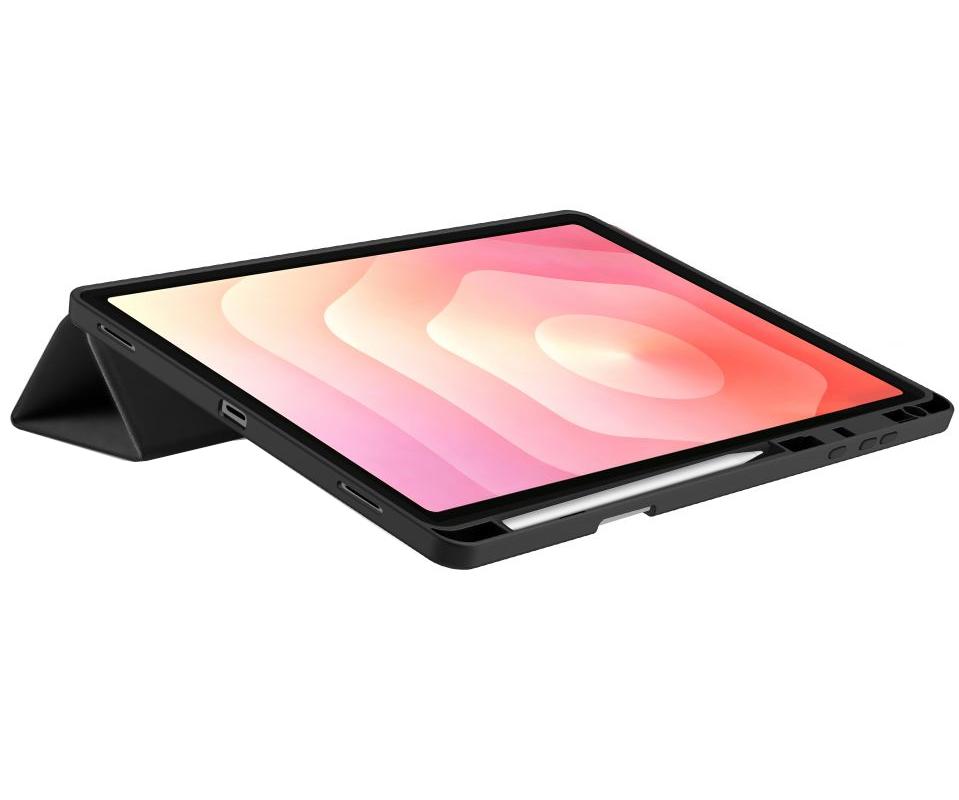 Deksel for Samsung Galaxy Tab S12 Plus, Tech-Protect, SC PEN, Svart