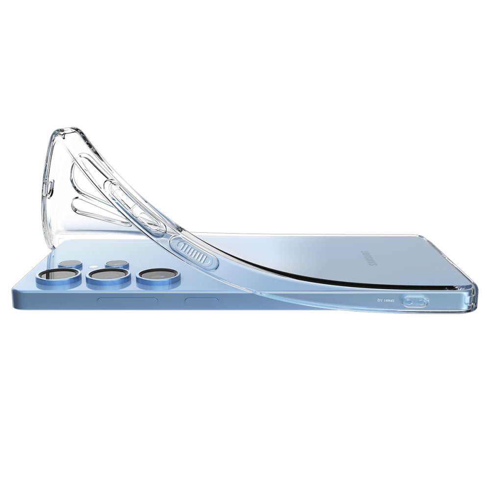 Deksel for Samsung Galaxy S25 Ultra S938, Spigen, Liquid Crystal, Gjennomsiktig ACS08948