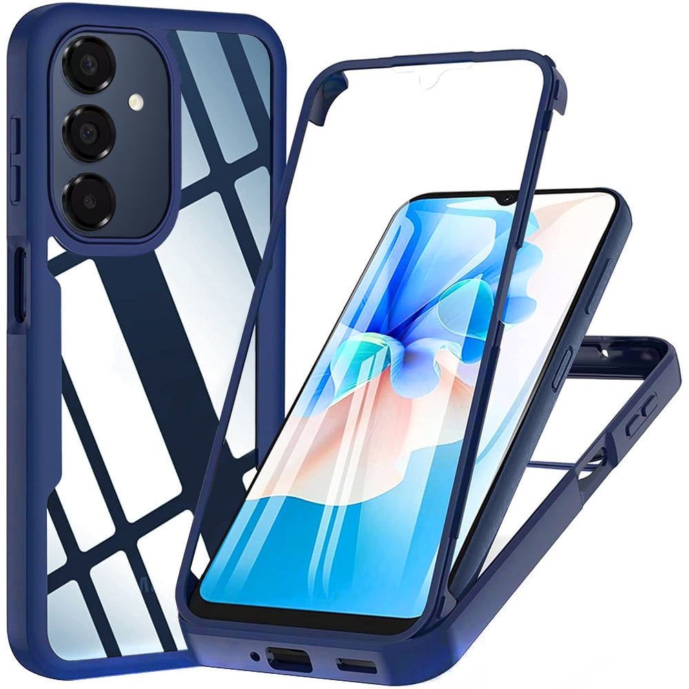 Deksel for Samsung Galaxy A17 5G / A16 5G A166 / A16 4G A165, Techsuit, ColorVerse 360, Blå