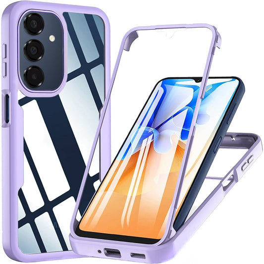 Deksel for Samsung Galaxy A17 5G / A16 5G A166 / A16 4G A165, Techsuit, ColorVerse 360, Lilla