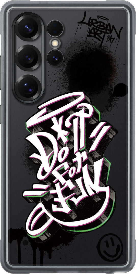 Deksel for Samsung Galaxy S25 Ultra S938, FlipSuit Rugged Case, Svart EF-JS938CBEGWW