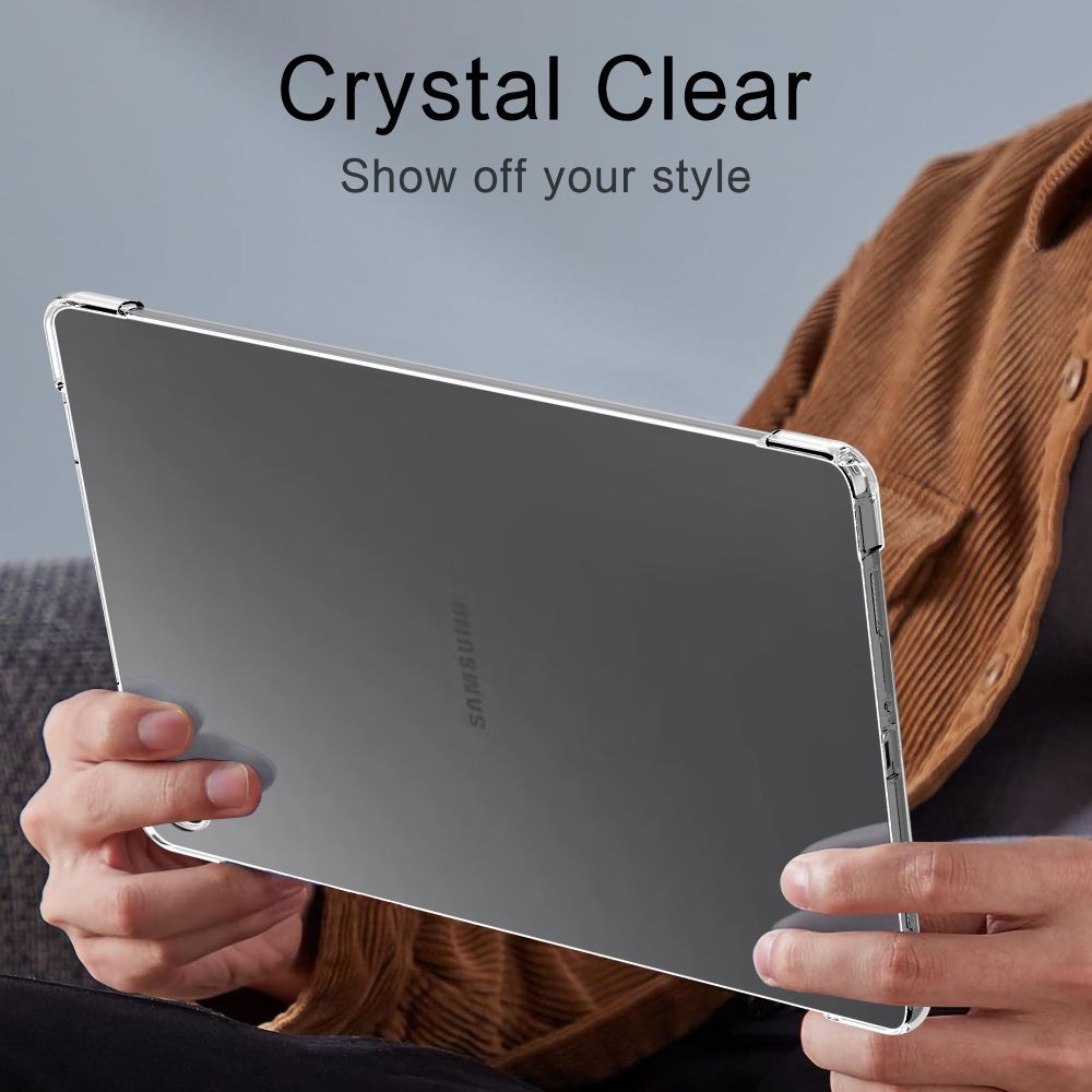 Deksel for Samsung Galaxy Tab A11+ / Tab A9+, Tech-Protect, Flexair, Gjennomsiktig