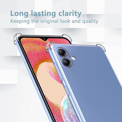 Deksel for Samsung Galaxy A04e A042 / M04 M045, Techsuit, Støtsikker Klar, Transparent