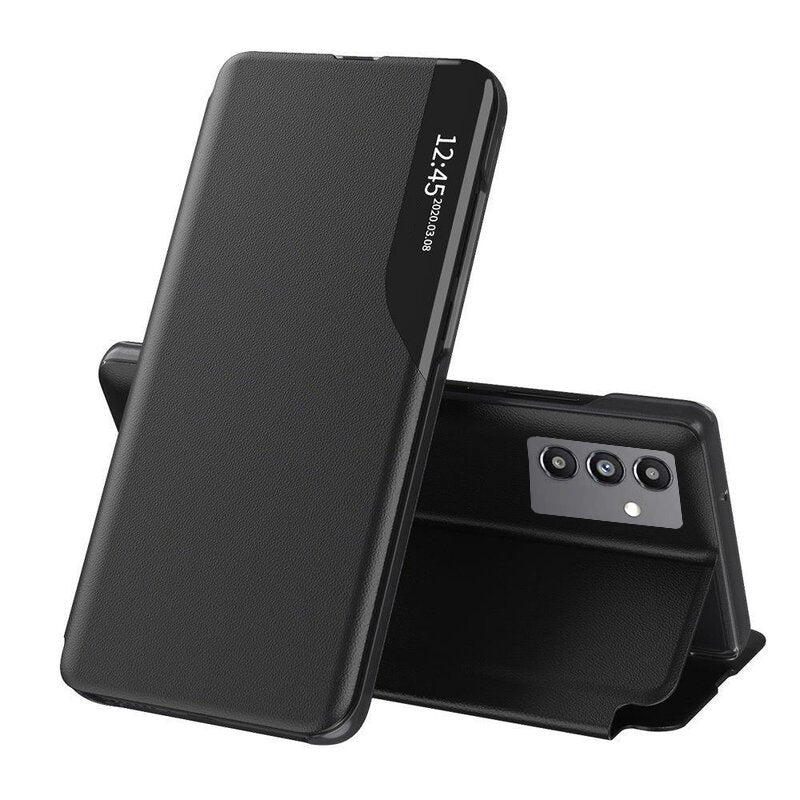 Deksel for Samsung Galaxy A04s A047 / A13 5G A136, Techsuit, eFold, Svart