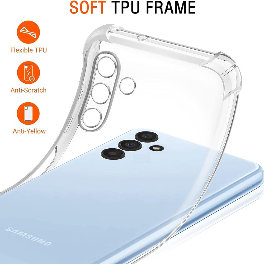 Deksel til Samsung Galaxy A04s A047 / A13 5G A136, Techsuit, Støtsikker Klar, Transparent