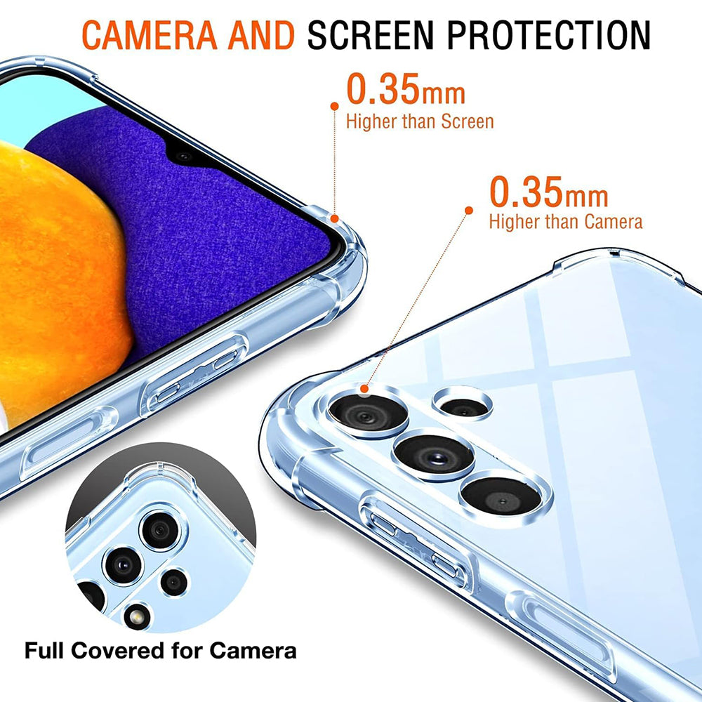 Deksel til Samsung Galaxy A04s A047 / A13 5G A136, Techsuit, Støtsikker Klar, Transparent