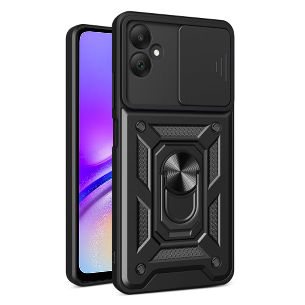Deksel til Samsung Galaxy A05 A055, Techsuit, CamShield, Svart