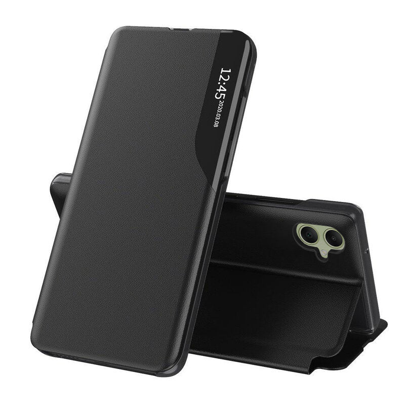 Deksel for Samsung Galaxy A05 A055, Techsuit, eFold, Svart