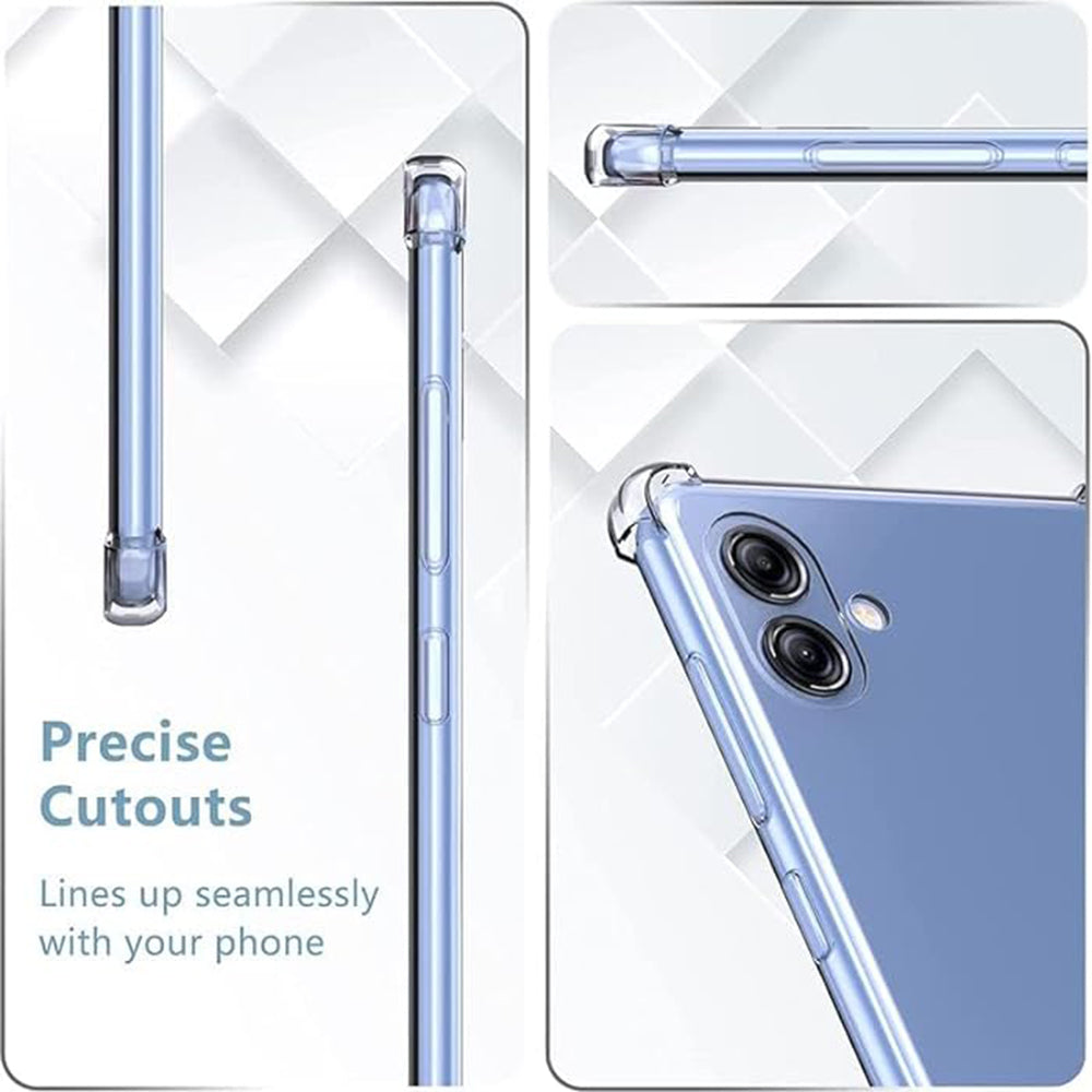 Deksel til Samsung Galaxy A05 A055, Techsuit, Støtsikker Klar, Transparent