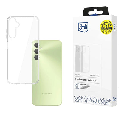 Deksel for Samsung Galaxy A05s A057, 3MK, Klar, Transparent