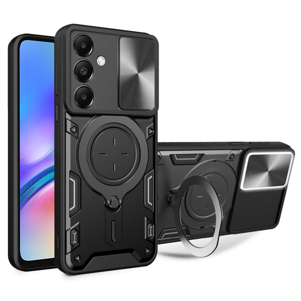 Deksel til Samsung Galaxy A05s A057, Techsuit, CamGuard Pro, Svart