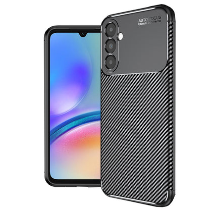 Deksel for Samsung Galaxy A05s A057, Techsuit, CarbonFiber, Svart