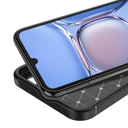 Deksel for Samsung Galaxy A05s A057, Techsuit, CarbonFiber, Svart