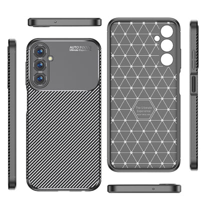Deksel for Samsung Galaxy A05s A057, Techsuit, CarbonFiber, Svart