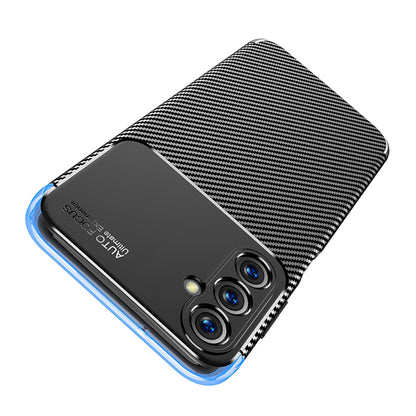Deksel for Samsung Galaxy A05s A057, Techsuit, CarbonFiber, Svart