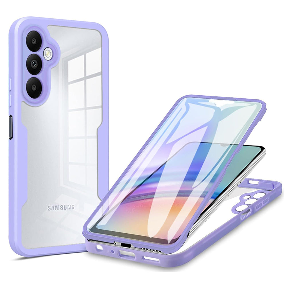 Deksel for Samsung Galaxy A05s A057, Techsuit, ColorVerse 360, Lilla