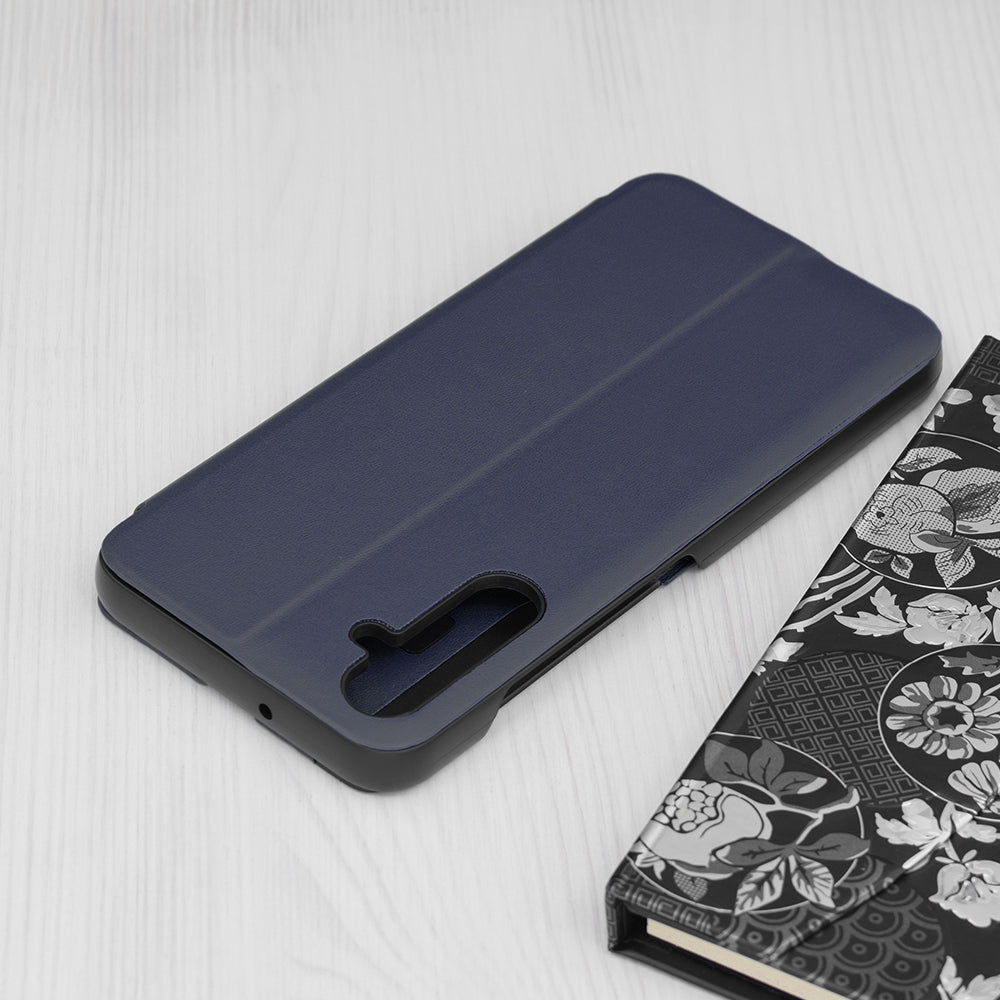 Deksel for Samsung Galaxy A05s A057, Techsuit, eFold, Mørk Blå