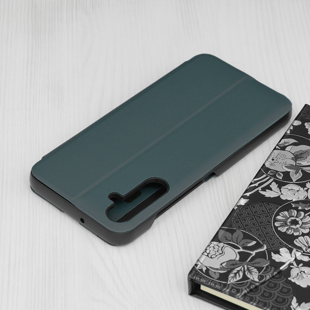 Deksel for Samsung Galaxy A05s A057, Techsuit, eFold, Grønn