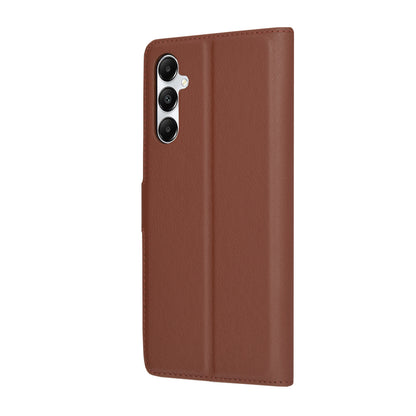 Deksel for Samsung Galaxy A05s A057, Techsuit, Leather Folio, Brun