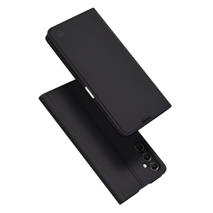 Deksel til Samsung Galaxy A05s A057, Techsuit, Magskin Book, Svart