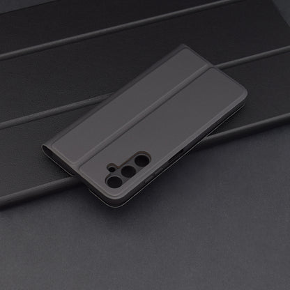 Deksel til Samsung Galaxy A05s A057, Techsuit, Magskin Book, Svart